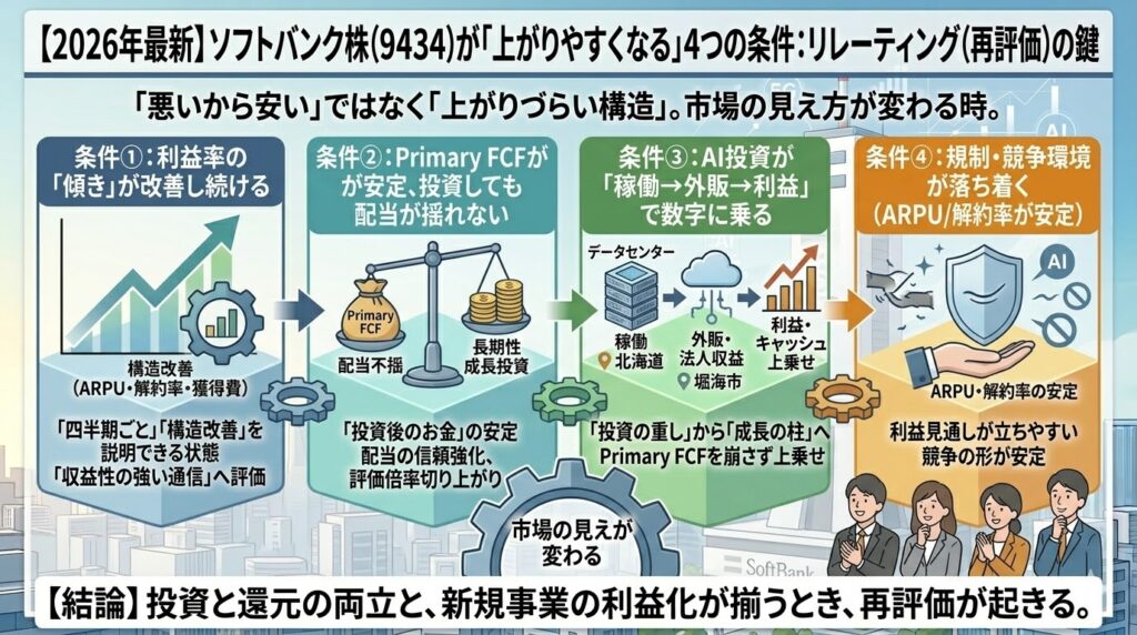 では、いつ“上がりやすくなる”？再評価（リレーティング）の条件