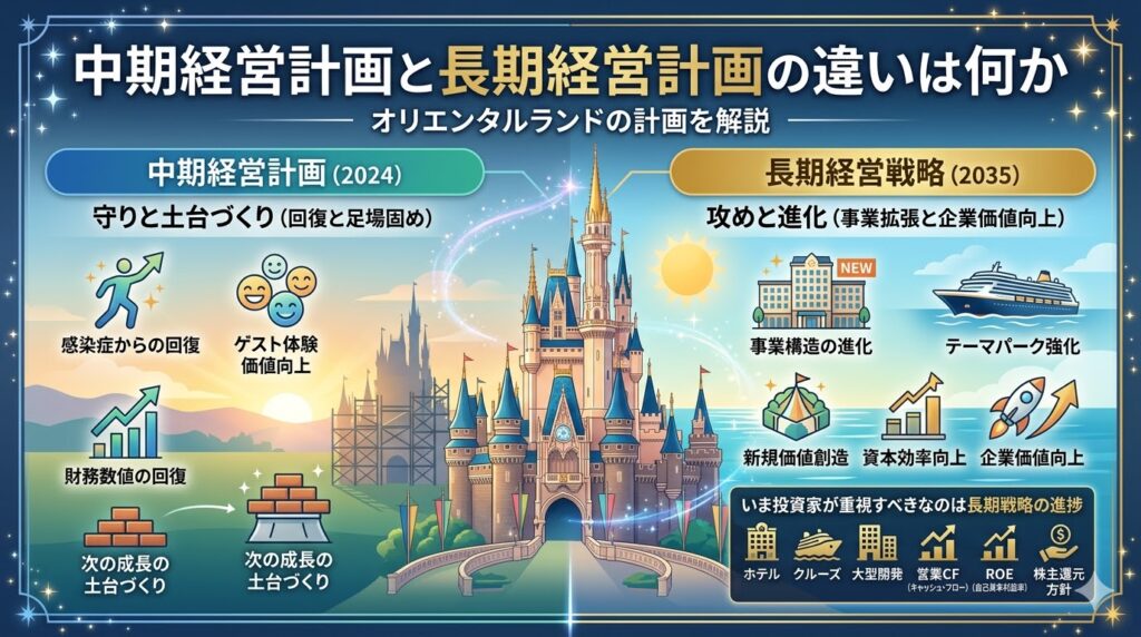 中期経営計画と長期経営計画の違いは何か
