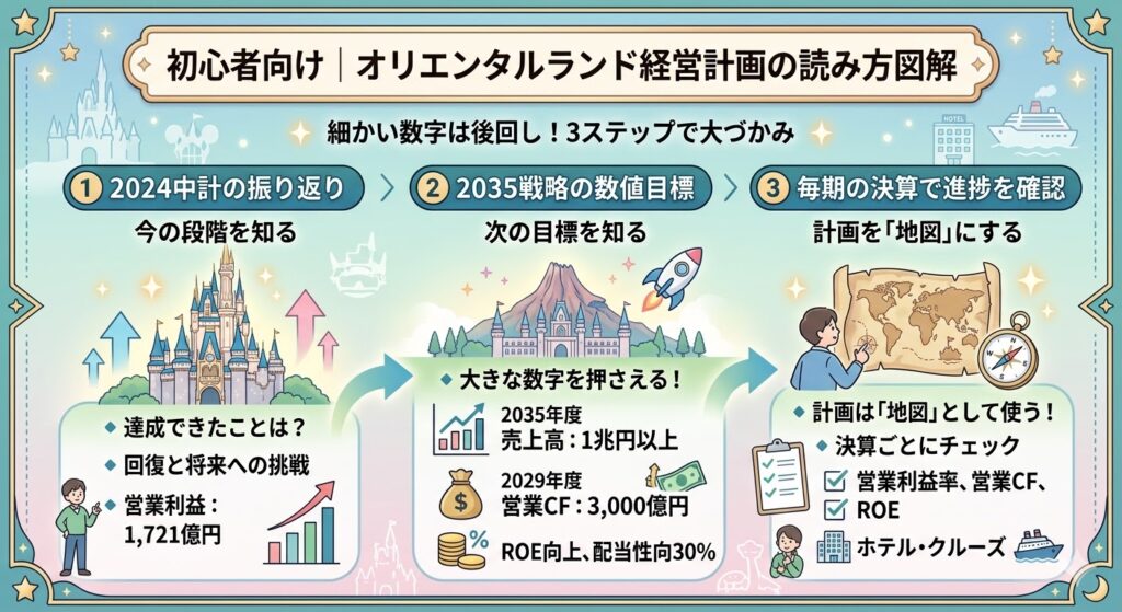 初心者向け｜オリエンタルランドの経営計画をどう読めばいい？