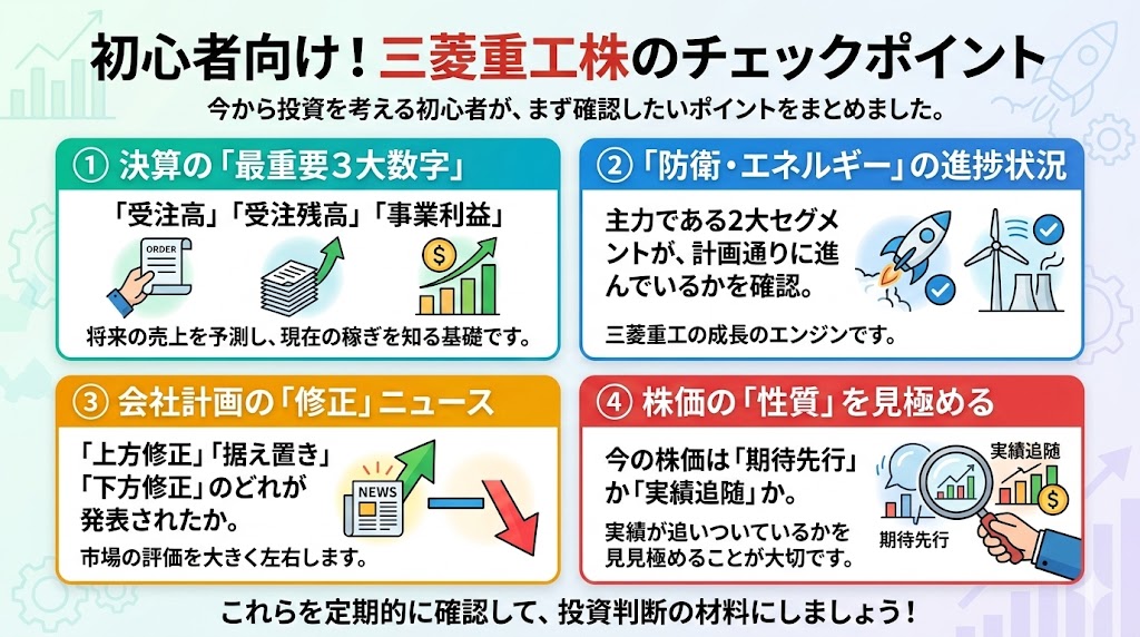 今から見る人が確認したいチェックポイント(初心者向け)
