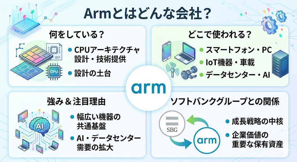 Armとはどんな会社?