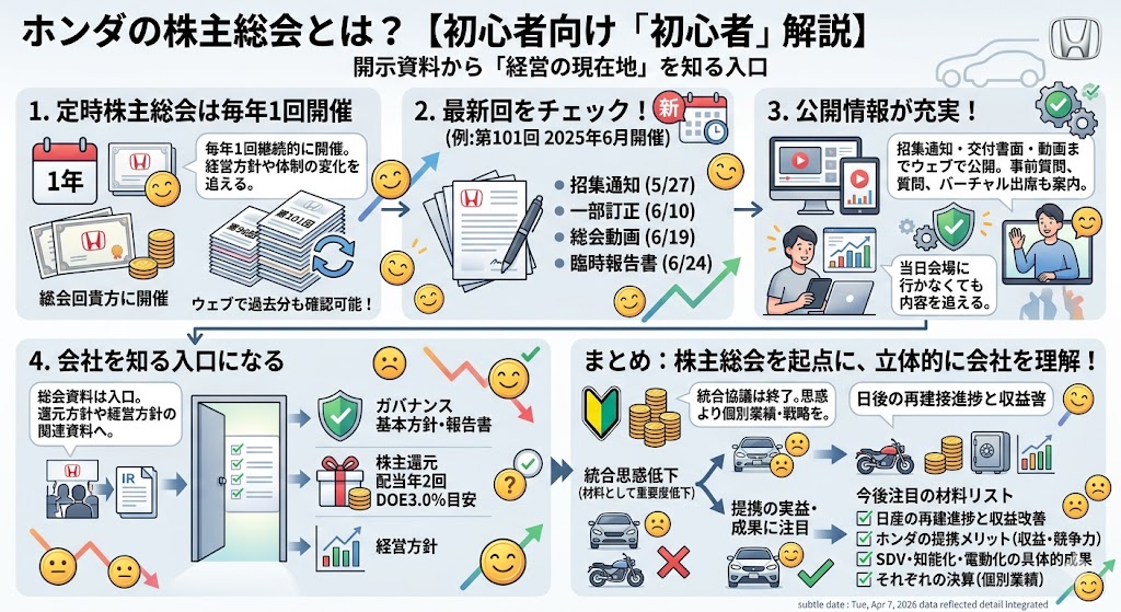まず確認:ホンダの株主総会とは何か