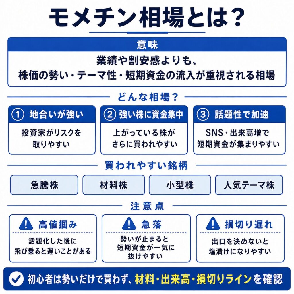 モメチン相場とは?