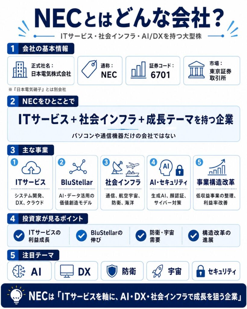 NECとはどんな会社？