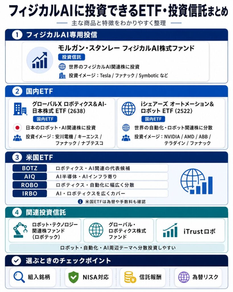 フィジカルAI株式ファンドは日本で買える？