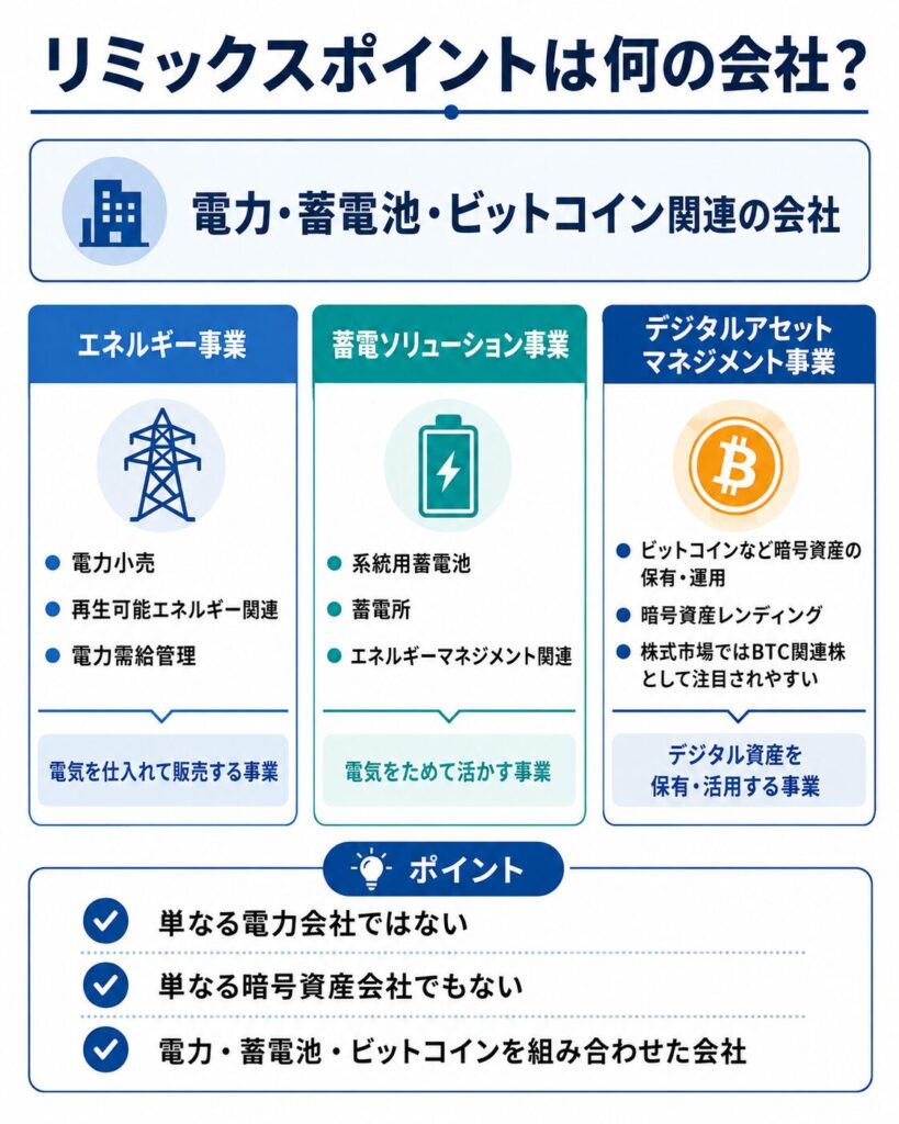 リミックスポイントは何の会社？