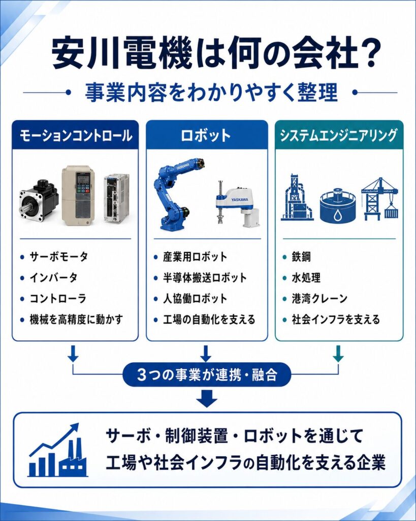 安川電機は何の会社?