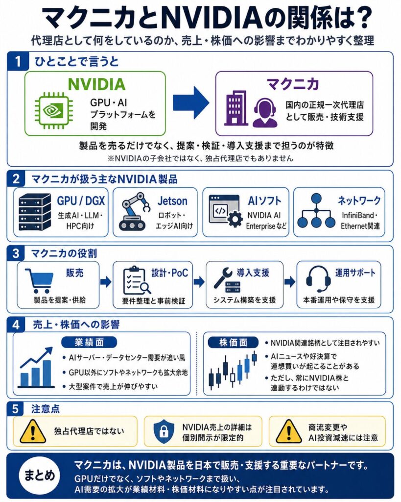 マクニカとNVIDIAの関係は？