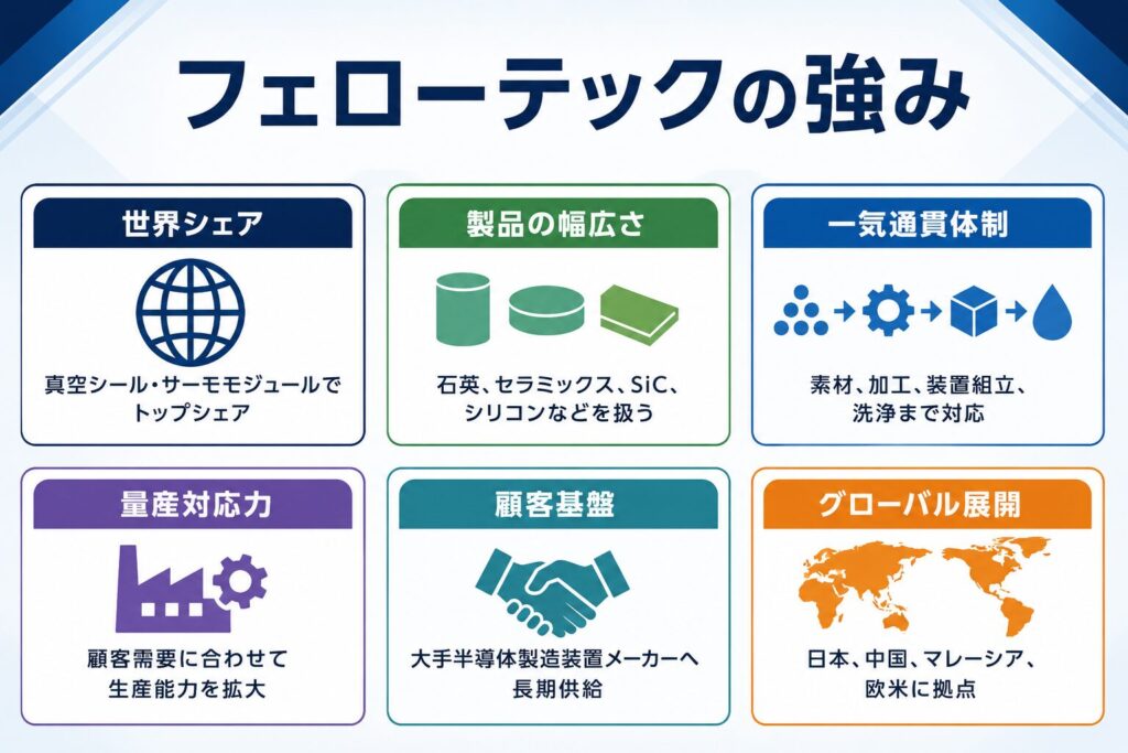 フェローテックの強み