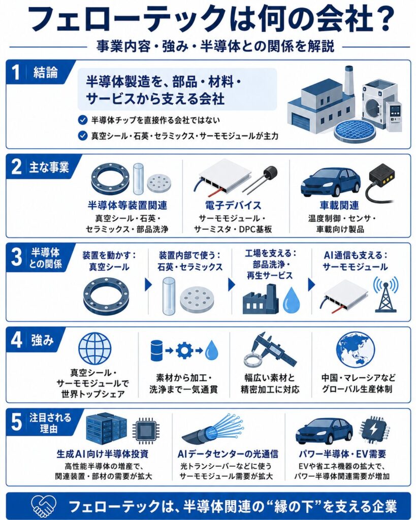フェローテックは何の会社？