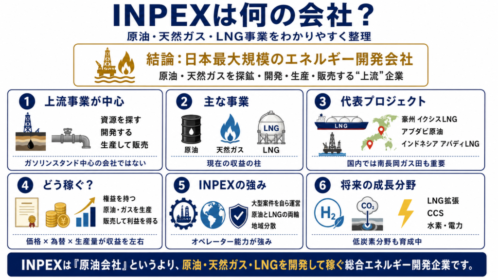 INPEXは何の会社?