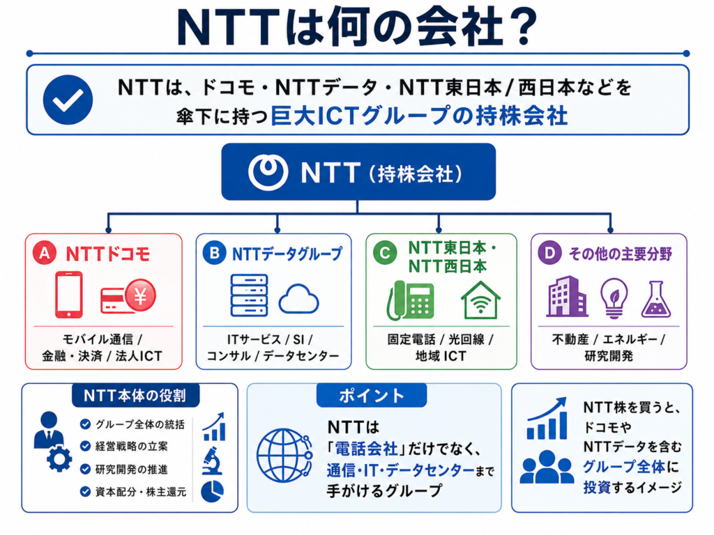 NTTは何の会社?