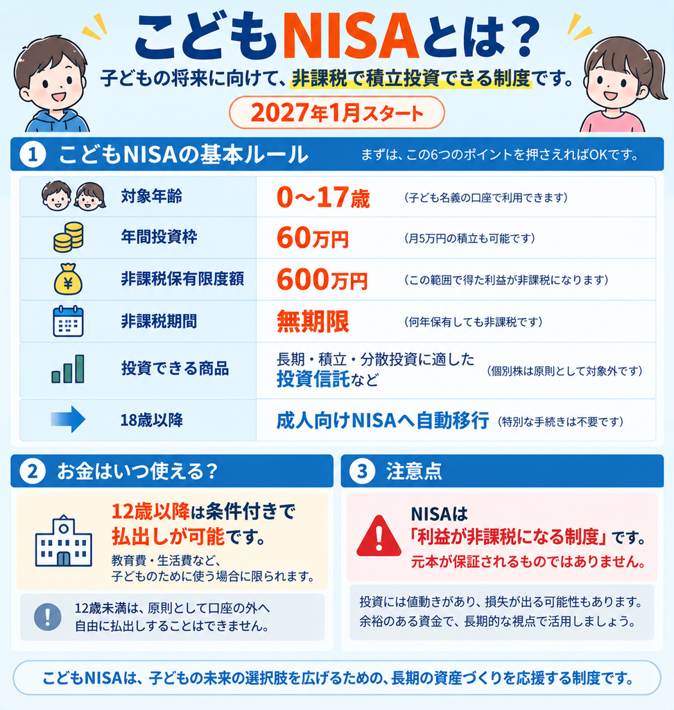 こどもNISAとは？