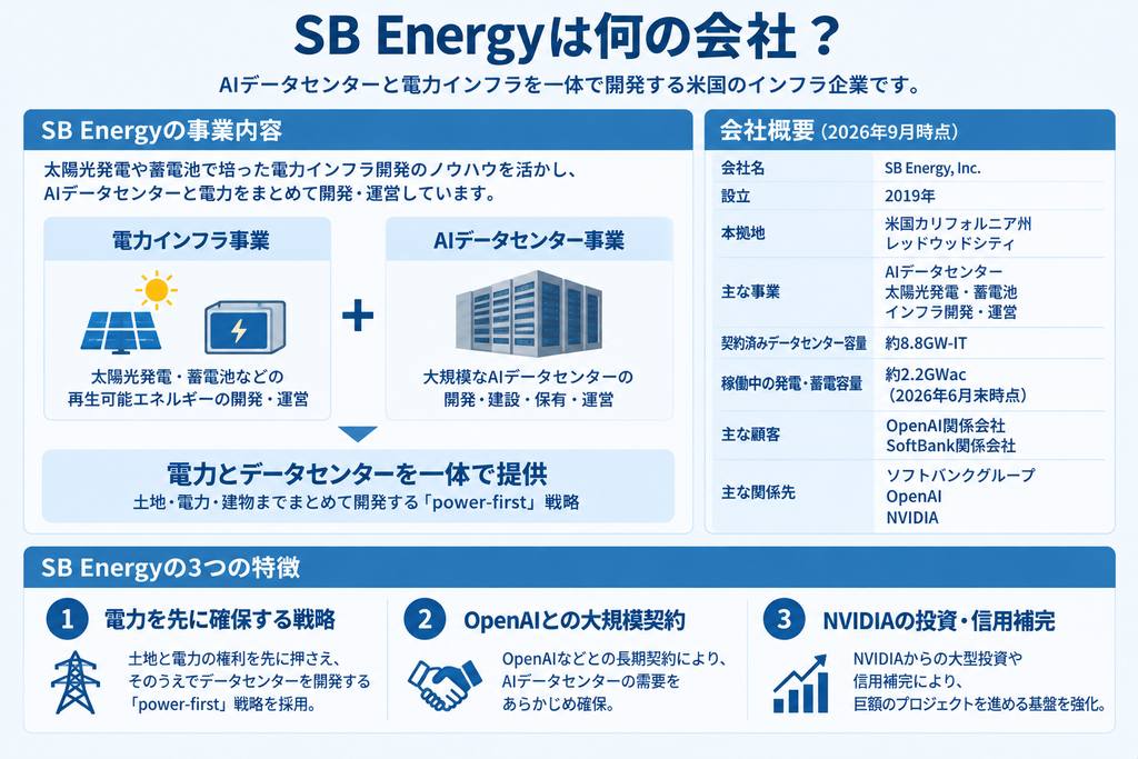 SB Energy(SBエナジー)は何の会社?